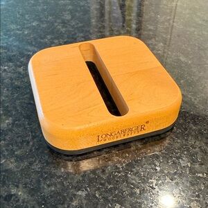 Longaberger would paperweight or post it feeder